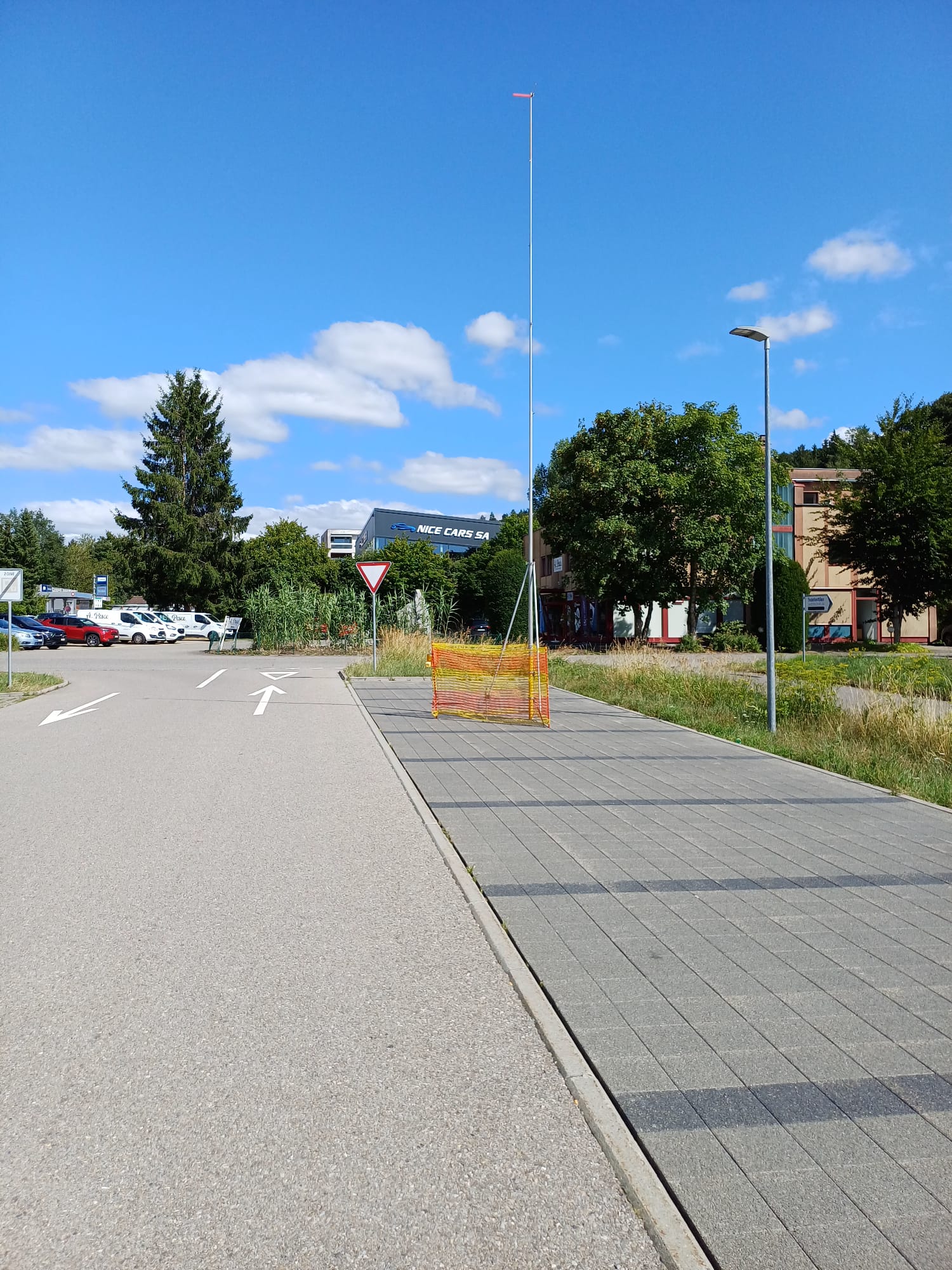 Pavés béton filtrants